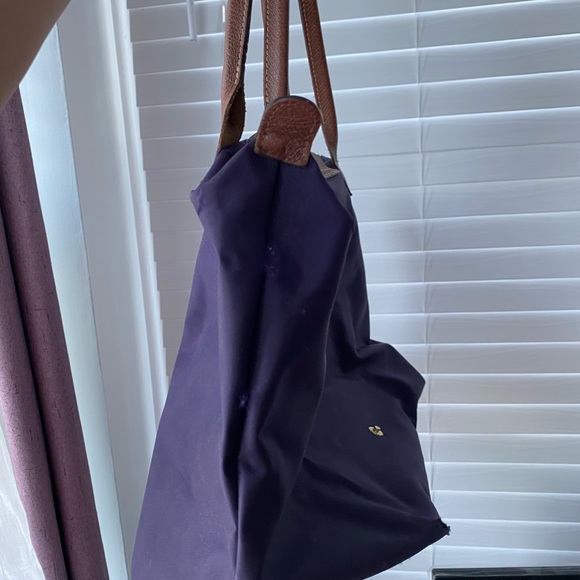 Authentic Purple Large along champ Tote - Picture 5 of 8